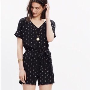 Madewell Perimeter Romper - L